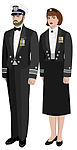 USCGAUX dinner dress blue jacket