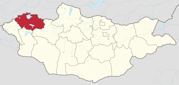 Uvs in Mongolia.svg