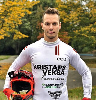 <span class="mw-page-title-main">Kristaps Veksa</span> Latvian BMX rider