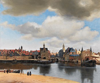 Johannes Vermeer, View of Delft (Mauritshuis, ...