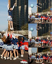 Vienna 2013-04-14 Vienna City Marathon 0 Cheerleader's Show a.jpg