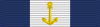 Croix de bravoure de la marine du Vietnam, ruban d'ancre d'or.svg