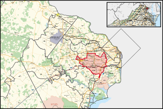 District map Virginia's 35th Senate district (since 2024).svg