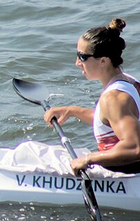 Volha Khudzenka Belarusian canoeist