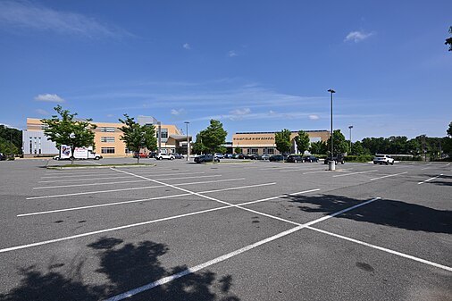 Wakefield High School parking lot, Arlington VA