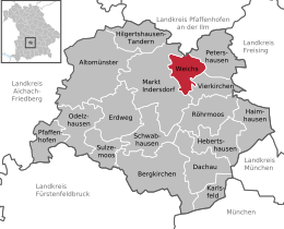 Weichs - Localizazion