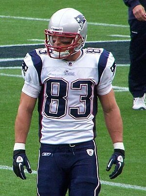Wide receiver Wes Welker was not drafted but was named to five Pro Bowls.