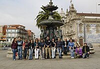 Participants in Wiki Takes Porto, in Portugal, in 2011