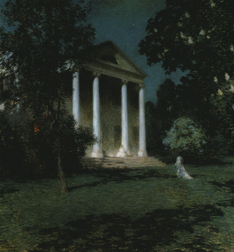 May Night, Willard Metcalf, 1906 Willard Metcalf May Night.png