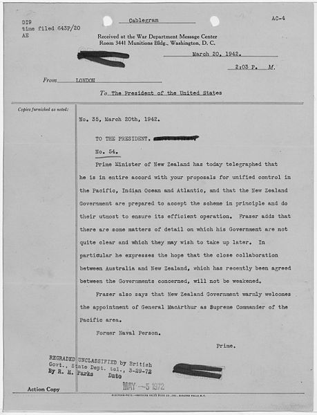 File:Winston Churchill to Franklin D. Roosevelt - NARA - 195203.jpg