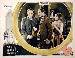 <i>With This Ring</i> (1925 film) 1925 film