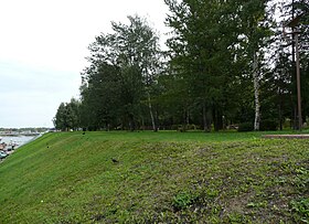 De plaats waar het Petrovsky-klooster stond