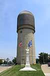 Ypsilanti Water Works Stand Pipe Ypsilanti Water Tower 2011.JPG