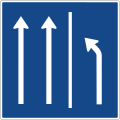 Sign 223.3-50 – 223.3-52 Vacate the shoulder