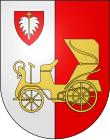 Tatra Präsident on the Kopřivnice coat of arms