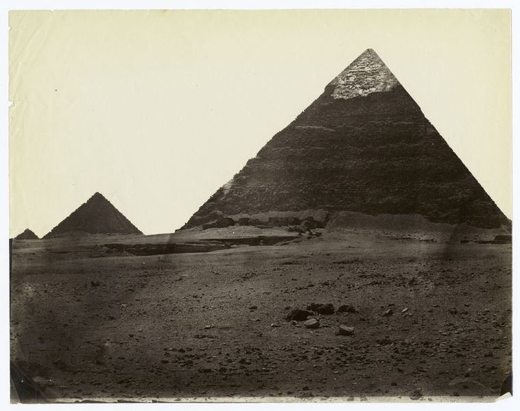 File:(Pyramid of Chephren at Gizah.).jpg