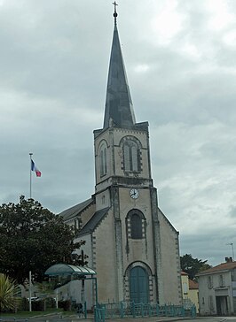 De kerk van Pont-Saint-Martin