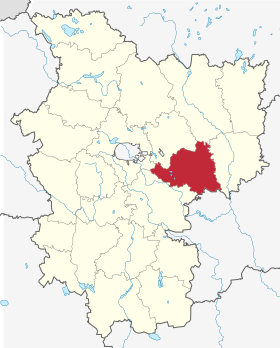 Červień District in Minsk Region.svg