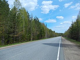 Highway Lodeynoye Pole - Vytegra za Podporozhye