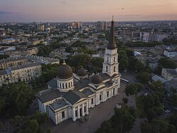 Kirkastumisen katedraali Odessassa.