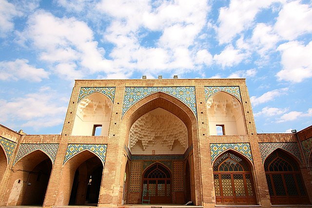 ایوان مسجد جامع قم 02