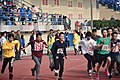 德陽中學高中部2017年運動會跑步比賽