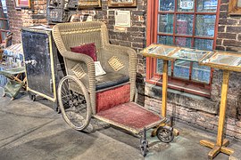 19th century wheelchair