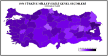 1954 Türkiye Genel Seçimleri: Seçim dönemi, Sonuçlar, Seçim sonrası