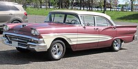 1958 Meteor Rideau Four-Door Sedan (with non-standard wheels)