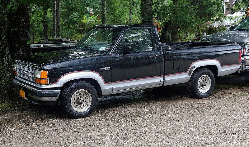File:1989-92 Ford Ranger XLT, front side left.jpg