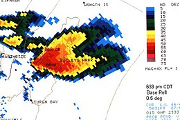 1998 Județul ușii Tornado Radar.jpg