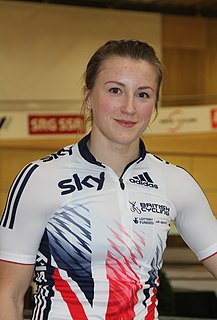 Victoria Williamson British track cyclist and bobsledder