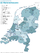 Les 22 districts de l'Office des eaux des Pays-Bas