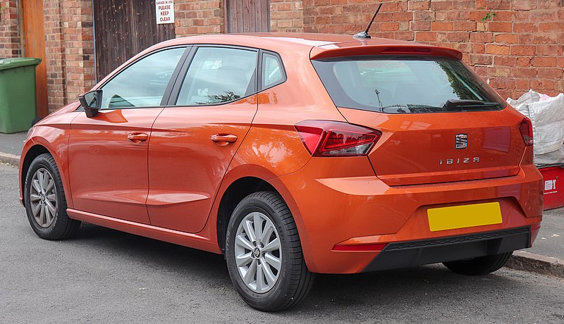 File:2018 SEAT Ibiza SE Technology MPi 1.0 Rear.jpg