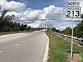File:2021-08-19 14 09 44 View north along Maryland State Route 213 (Augustine Herman Highway) just north of Maryland State Route 537 (George Street) in Chesapeake City, Cecil County, Maryland.jpg