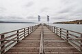 * Nomination: A pier at the Lake Starnberg --FlocciNivis 16:25, 2 August 2023 (UTC) * Review Good photo, but are some of the clouds a little too purple for the time of day? -- Ikan Kekek 17:51, 2 August 2023 (UTC)