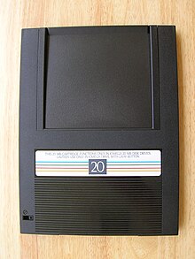 20 MB Bernoulli disk 20 MB Bernoulli disk cartridge.jpg