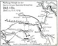 S. 102- Rückzugskämpfe der 242. I.D. 1918