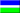 600px Blu elettrico Verde striscia Bianca.svg