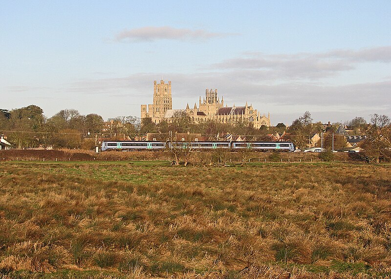 File:A Norwich train leaving Ely - geograph.org.uk - 5246405.jpg