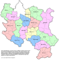 Međuopštinske regionalne zajednice 1974. godine