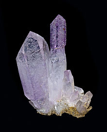 Amethyst crystals from Mexico