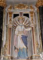 Amanlis (35) Église Saint-Martin-de-Tours Retable du Rosaire 06.jpg