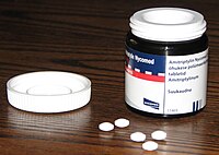 Eestis turustatavad amitriptüliini tabletid suukaudseks manustamiseks. Toimeaine sisaldus 25 mg. Tootja Nycomed.