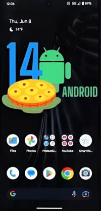 Miniatura Android 14