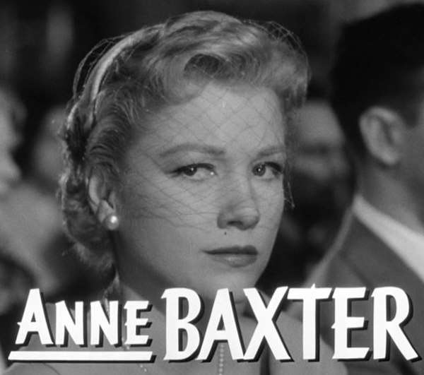 Anne Baxter in the I Confess trailer