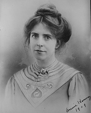 <span class="mw-page-title-main">Annie Kenney</span> British suffragette (1879–1953)