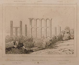 Гравюра из книги Франсуа Пуквиля. 1835 год