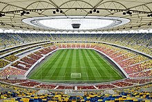 Arena Nationala hosted the 2012 UEFA Europa League final and UEFA Euro 2020 matches. Arena-bukareszt.jpg