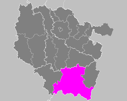 Arrondissement di Épinal – Localizzazione
